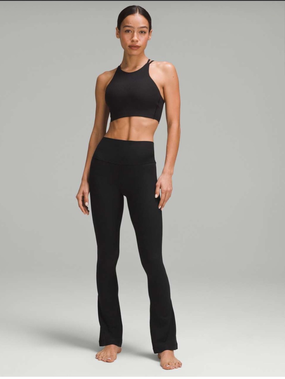 Lululemon Align Ribbed Mini-Flared Pant *Extra Short Black